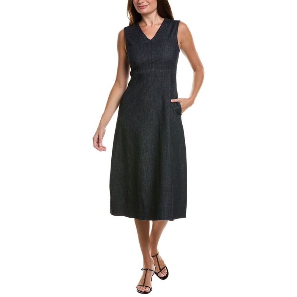 Max Mara Womens  Emily Dress, Blue
